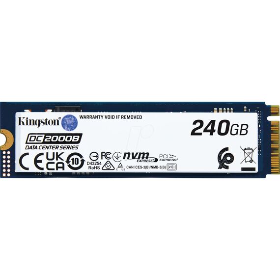 Kingston Data Center DC2000B - SSD - Enterpris | SEDC2000BM8/240G