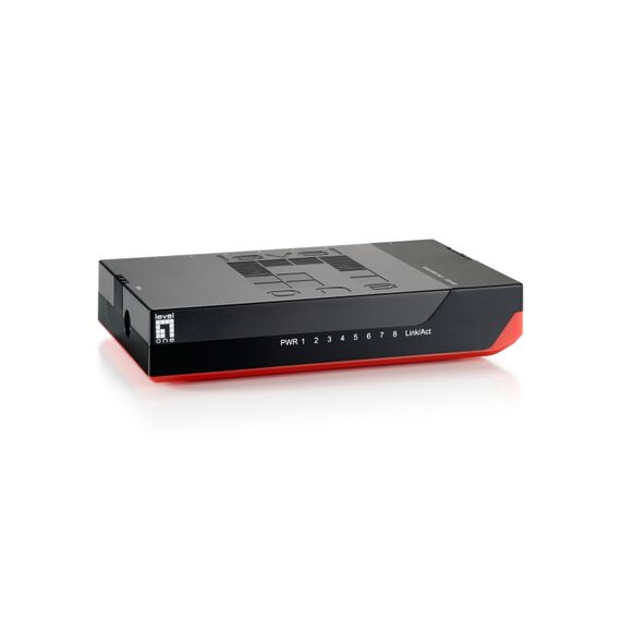 LevelOne GSW-0807 - Switch - 8 x 10/100/1000 - desktop