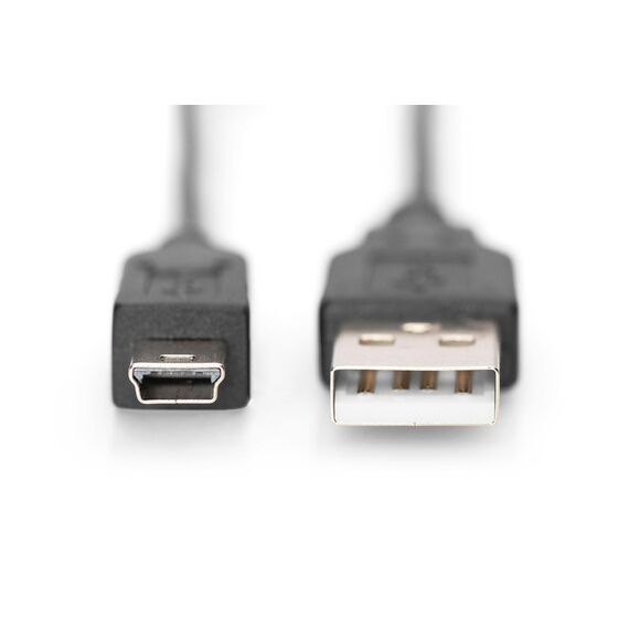 DIGITUS - USB cable - USB (M) to mini-USB Type  | DB-300130-010-S