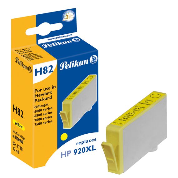 Pelikan H82 - 13 ml - yellow - compatible - ink cart | 1021430790