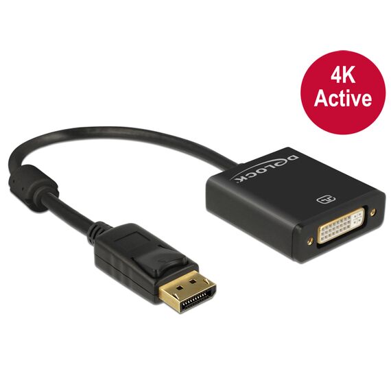 DeLOCK - DisplayPort adapter - DisplayPort (M) to DVI-I ( | 62599