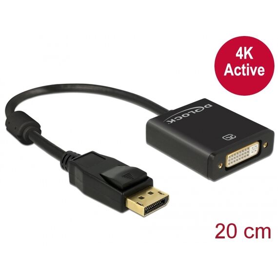 DeLOCK - DisplayPort adapter - DisplayPort (M) to DVI-I ( | 62599