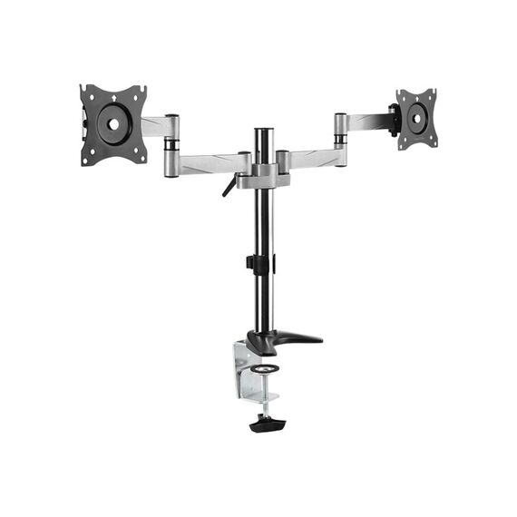 LogiLink Dual monitor desk mount - Mounting kit - adjust | BP0077