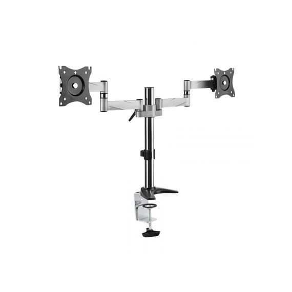 LogiLink Dual monitor desk mount - Mounting kit - adjust | BP0077