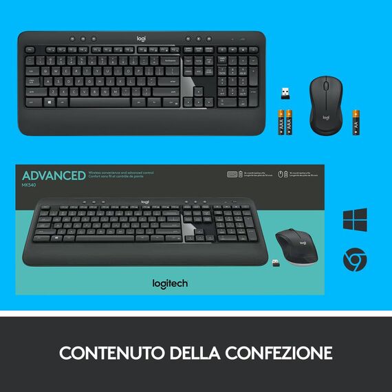 Logitech MK540 Advanced - Keyboard and mouse set - w | 920-008679