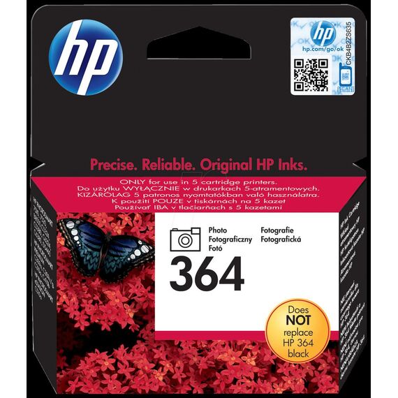 HP 364 - 3 ml - photo black - original - ink cartri | CB317EE#BA1