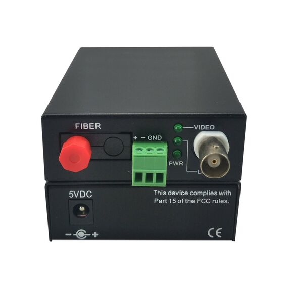 LevelOne AVF-1101 - Video extender - Fibre Channel - up to 20 km