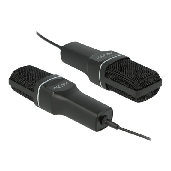DeLOCK USB Condenser Microphone Set for Podcasting, Gamin | 66331