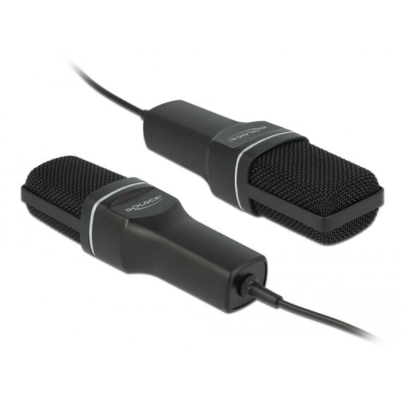 DeLOCK USB Condenser Microphone Set for Podcasting, Gamin | 66331