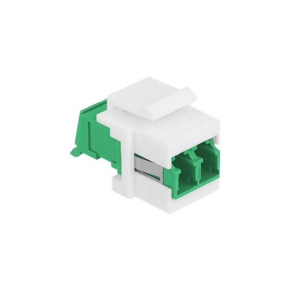 DeLOCK - Modular insert (coupling) - LC SM X 2 - white, g | 86833