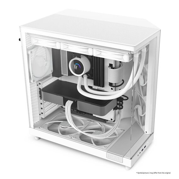 NZXT H series H6 Flow - Mid tower - ATX - windowed  | CC-H61FW-01