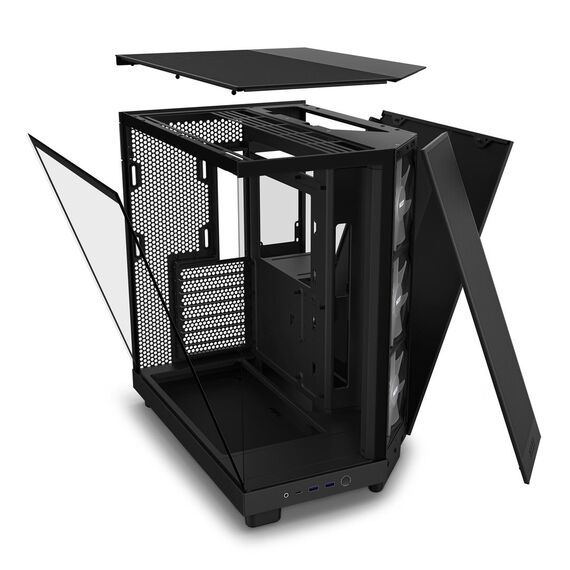 NZXT H series H6 Flow RGB - Mid tower - ATX - windo | CC-H61FB-R1