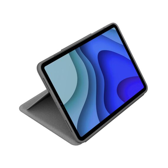 Logitech Folio Touch - Keyboard and folio case - wit | 920-009750