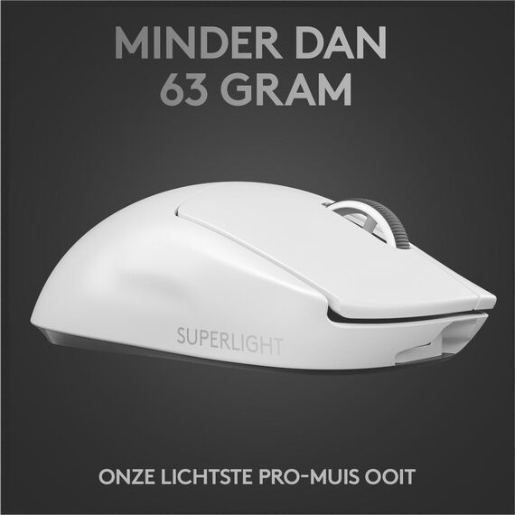 Logitech PRO X SUPERLIGHT Wireless Gaming Mouse - Mo | 910-005943