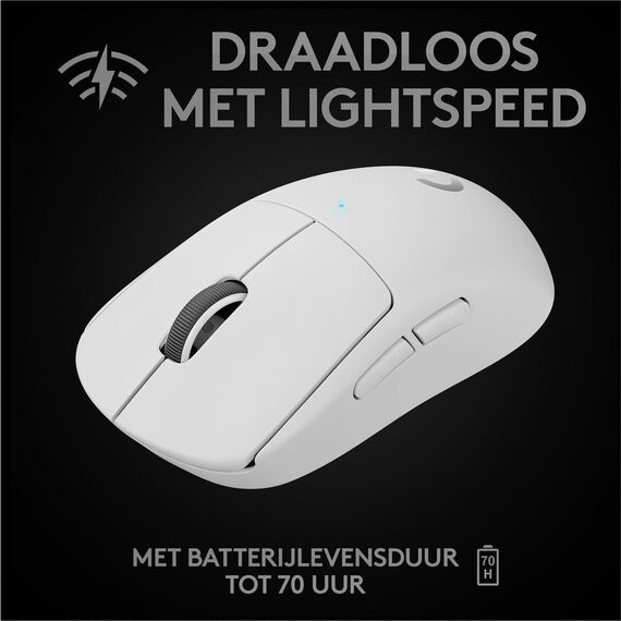 Logitech PRO X SUPERLIGHT Wireless Gaming Mouse - Mo | 910-005943