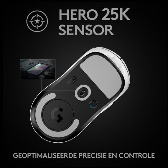 Logitech PRO X SUPERLIGHT Wireless Gaming Mouse - Mo | 910-005943