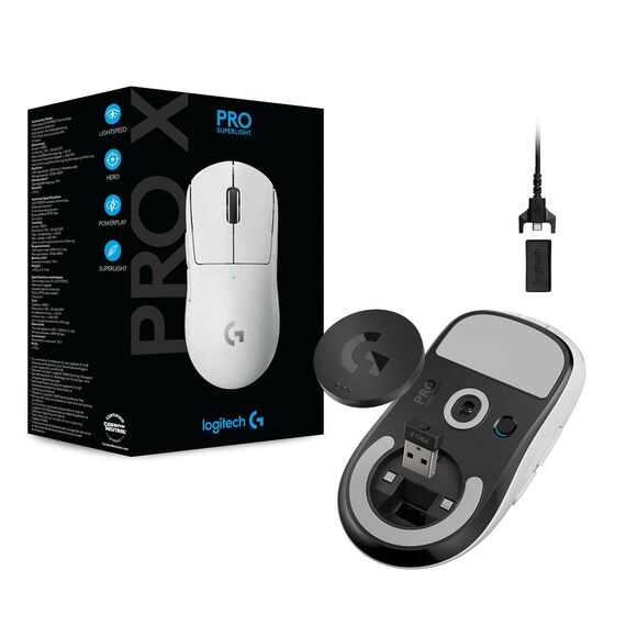 Logitech PRO X SUPERLIGHT Wireless Gaming Mouse - Mo | 910-005943
