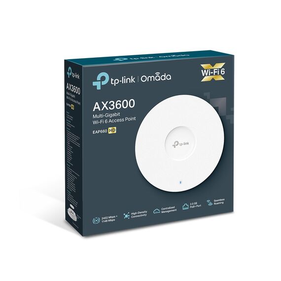TP-Link EAP660 HD AX3600 Wireless Dual Band Multi-Gigabit Ceiling