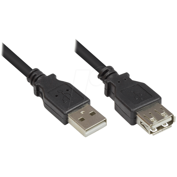 Good Connections 2511-OF01S - 0.15 m - USB A - USB A - USB 2.0 -
