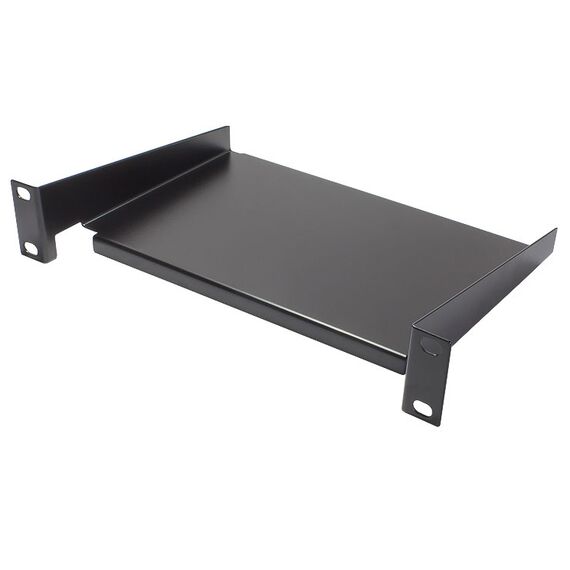 Good Connections - Rack shelf - RAL 9005, deep black - | GC-N0101