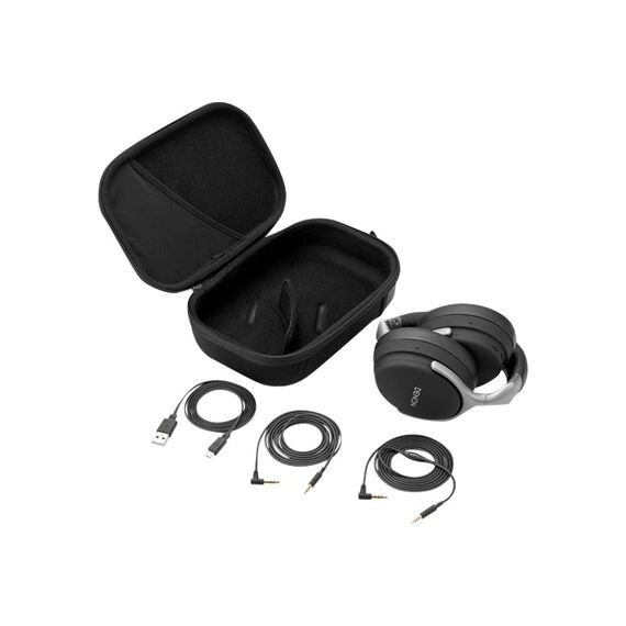 Denon AH-GC30 - Headphones with mic - full size - Bl | AHGC30BKEM