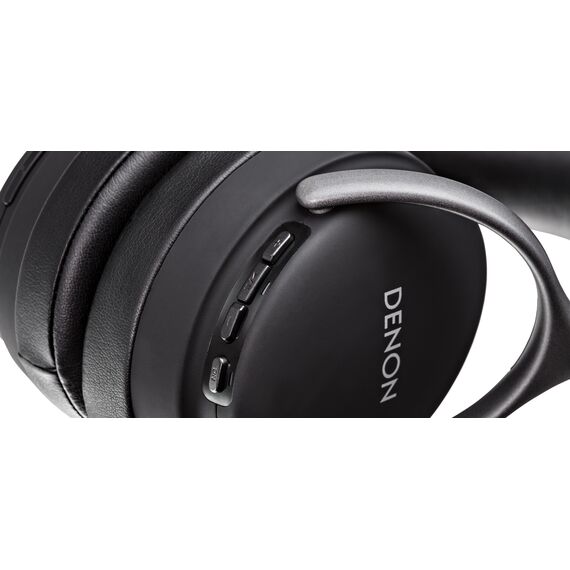 Denon AH-GC30 - Headphones with mic - full size - Bl | AHGC30BKEM
