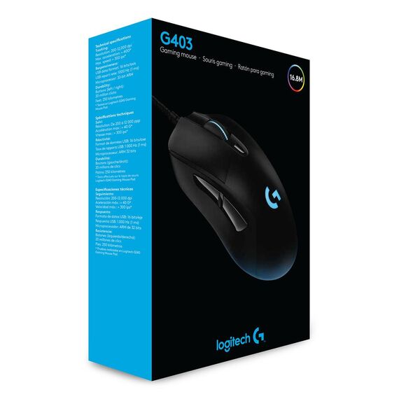 Logitech Gaming Mouse G403 HERO - Mouse - optical -  | 910-005633