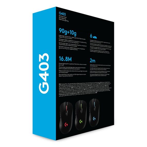 Logitech Gaming Mouse G403 HERO - Mouse - optical -  | 910-005633