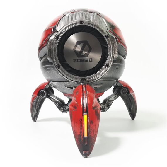 Zoeao GravaStar H Bluetooth Speaker war-damage | GRAVASTAR G1_RED