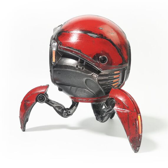 Zoeao GravaStar H Bluetooth Speaker war-damage | GRAVASTAR G1_RED