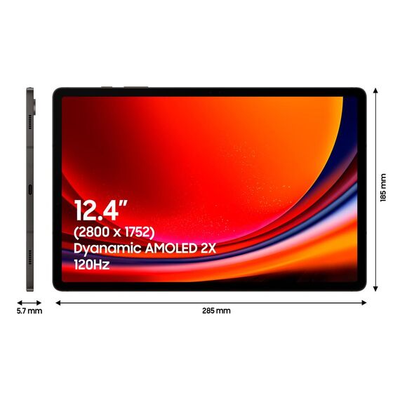 Samsung Galaxy Tab S9+ - Tablet - Android 13 - 2 | SM-X810NZAAEUB