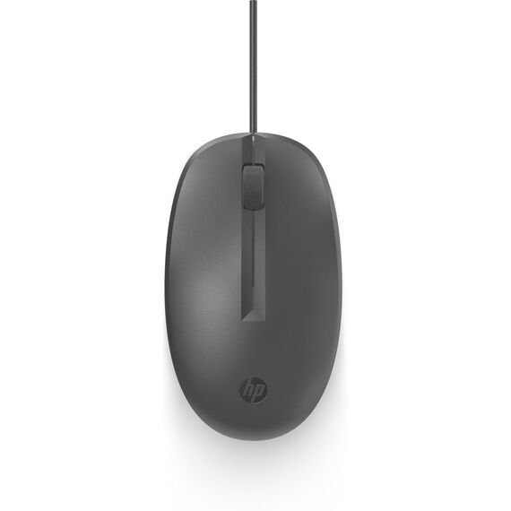 HP 125 - Mouse - wired - USB - black - promo - for HP 3 | 265A9UT
