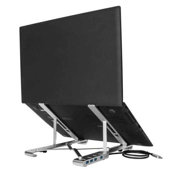 Targus - Notebook stand - with 4-port USB hub - 10" | AWU100205GL