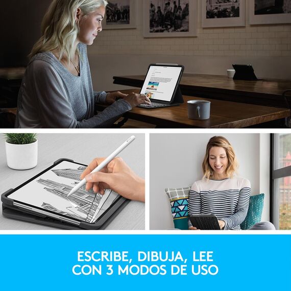 Logitech Slim Folio Pro - Keyboard and folio case -  | 920-009687