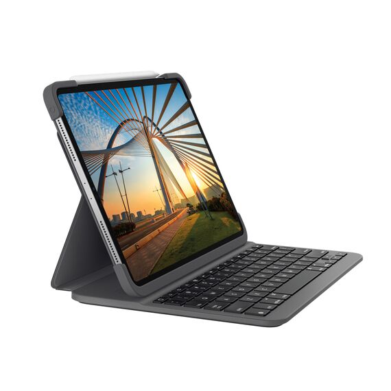 Logitech Slim Folio Pro - Keyboard and folio case -  | 920-009687