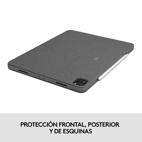 Logitech Combo Touch - Keyboard and folio case - wit | 920-010145