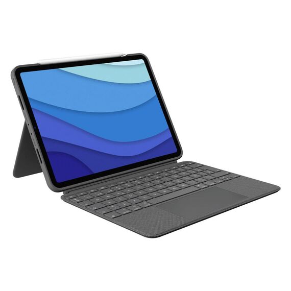 Logitech Combo Touch - Keyboard and folio case - wit | 920-010145