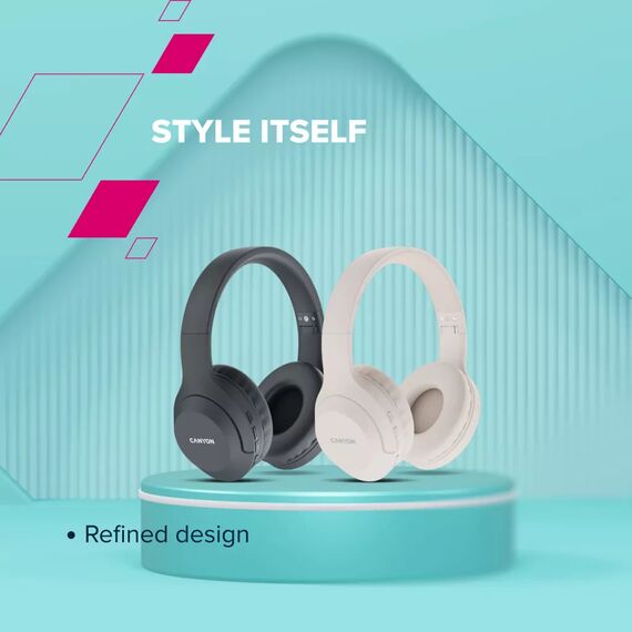 Canyon CNS-CBTHS3DG / Headset / Wired & Wireless / Calls/Music/Sp