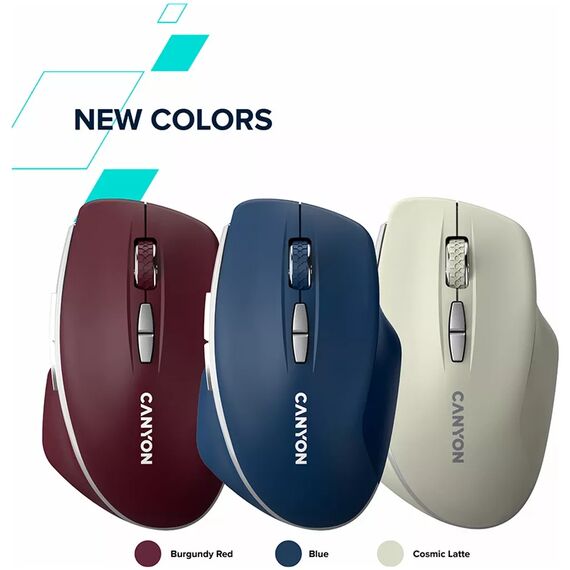 Canyon pel MW-21 BlueLED 7buttons Wireless Cosmic  | CNS-CMSW21CL