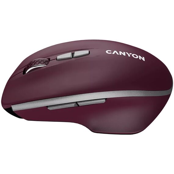 Canyon pel MW-21 BlueLED 7buttons Wireless Burgund | CNS-CMSW21BR