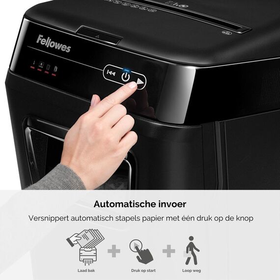 Fellowes AutoMax 200C - Shredder - cross-cut - 4 x 38 m | 4653601