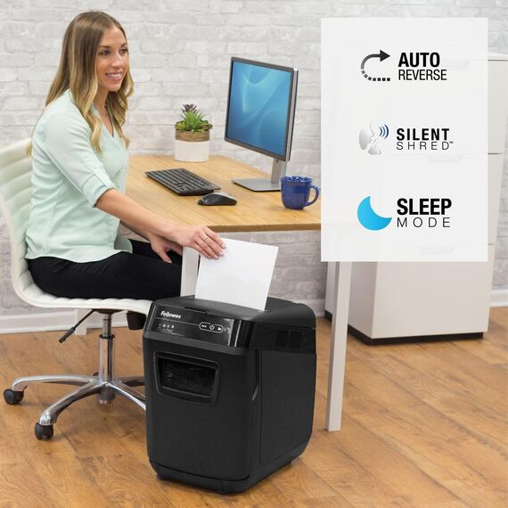 Fellowes AutoMax 200C - Shredder - cross-cut - 4 x 38 m | 4653601