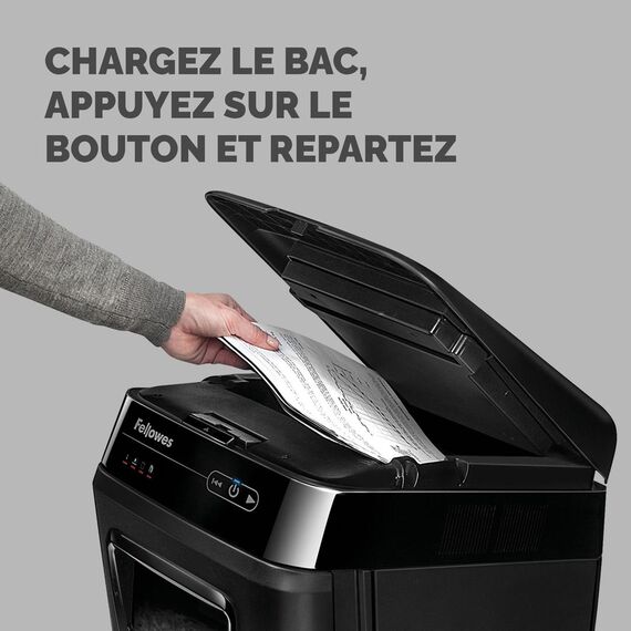 Fellowes AutoMax 200C - Shredder - cross-cut - 4 x 38 m | 4653601