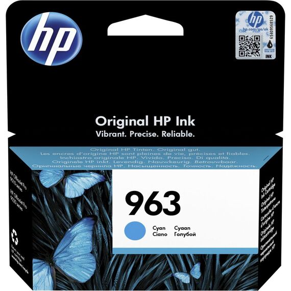 HP 963 - 10.74 ml - cyan - original - Officejet - i | 3JA23AE#BGY
