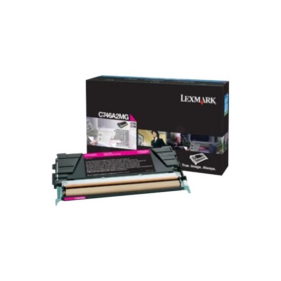 Lexmark - Magenta - original - toner cartridge Lexmark | C746A3MG