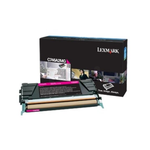 Lexmark - Magenta - original - toner cartridge Lexmark | C746A3MG