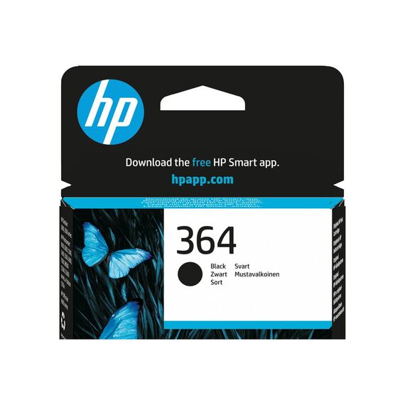 HP 364 - Black - original - ink cartridge - for Des | CB316EE#ABE