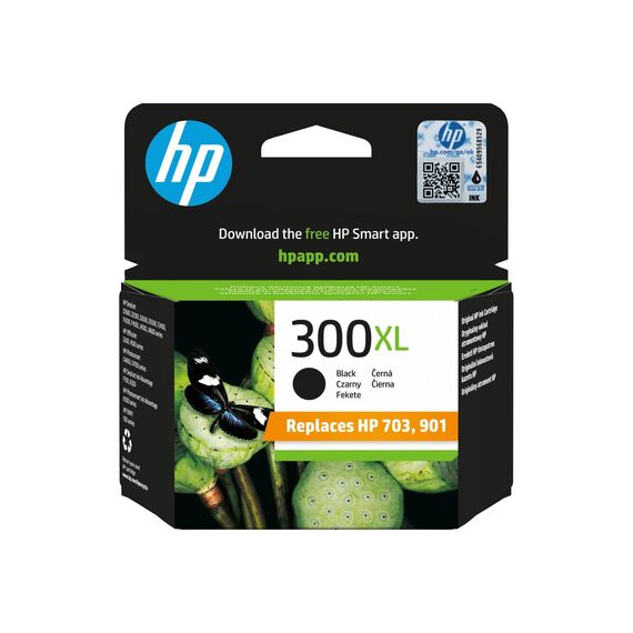 HP 300XL - 12 ml - High Yield - black - original -  | CC641EE#UUS