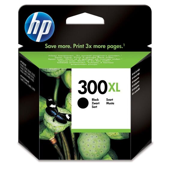 HP 300XL - 12 ml - High Yield - black - original -  | CC641EE#UUS