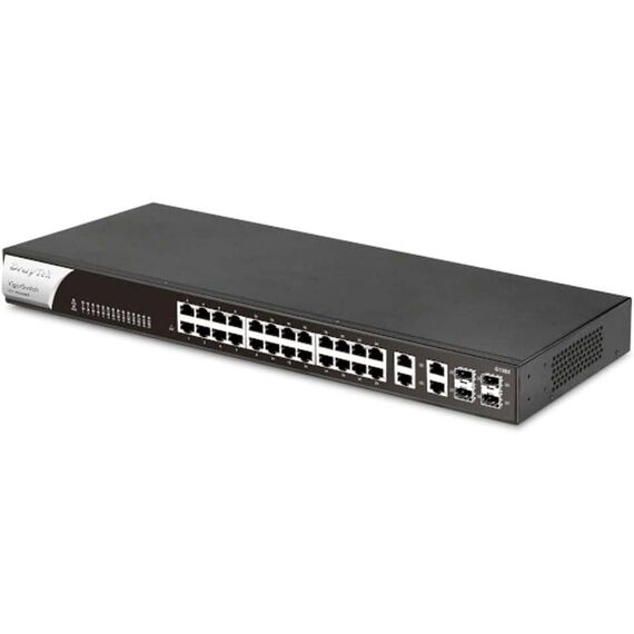 DrayTek VigorSwitch G1282 24 Gigabit Ports vSwitchG1282DEATCH